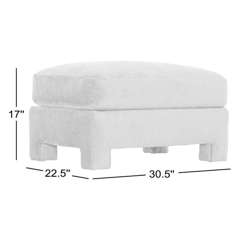 Mily 30.5" Wide Rectangle Standard Ottoman