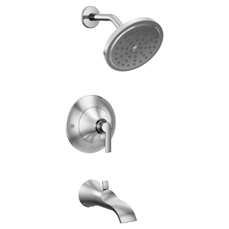 Doux Volume Control Shower Faucet, Chrome