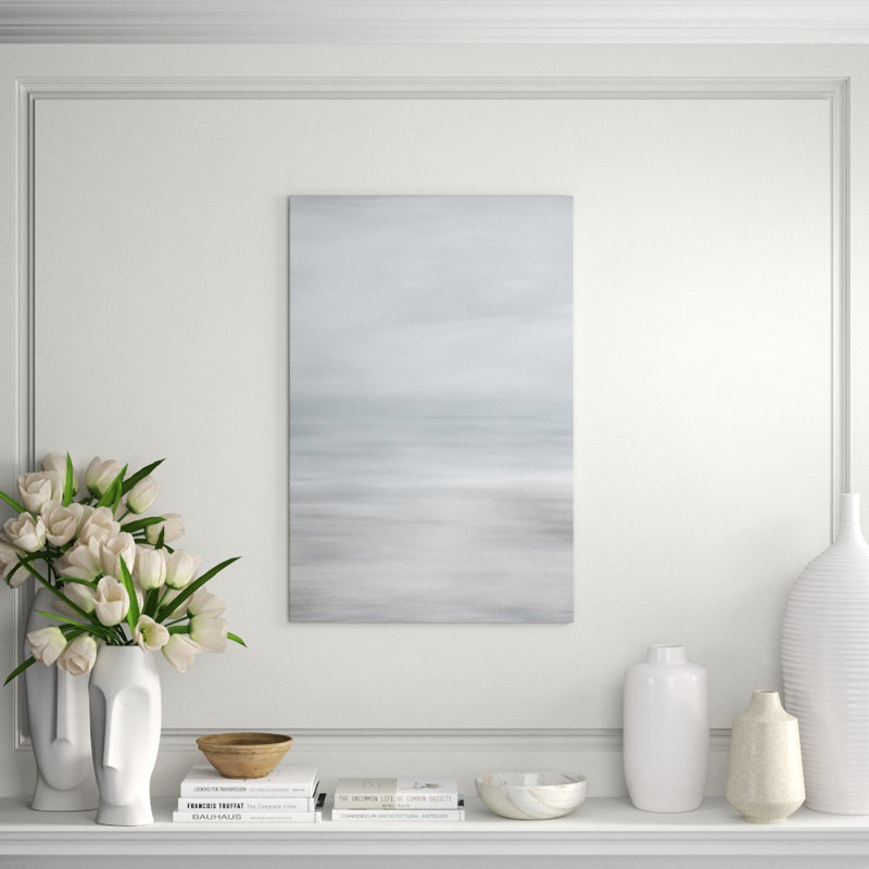 Fogged Horizon Print by James McAllen, 36" H x 24" Wx 1.5" D, Glass Coat
