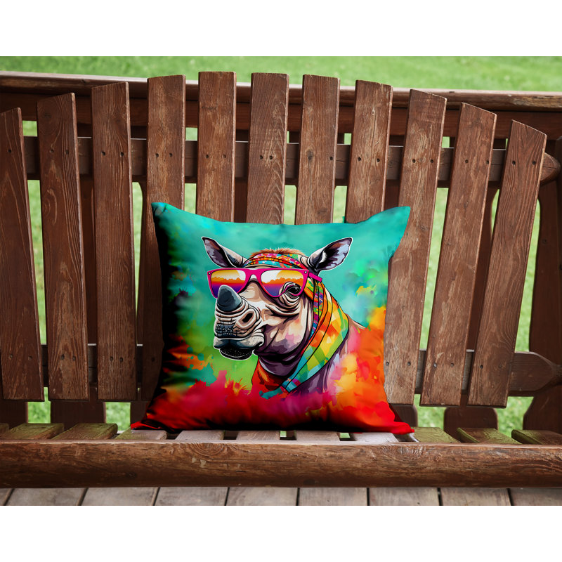 Coussin Hippie, H 14 po x l 14 po