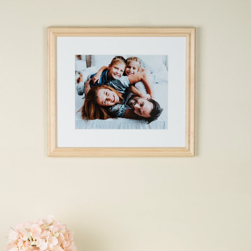 Beeler Clear Stain Wood Matte Picture Frame, 16" x 24"