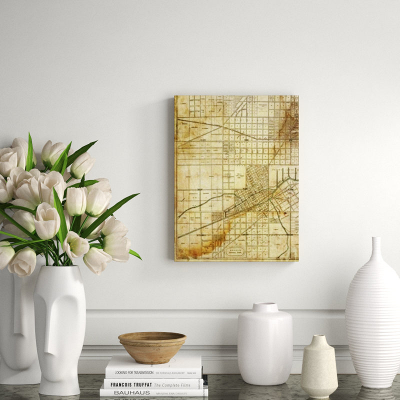 Chicago City Grid III Print by Zoey Riley, Outdoor, 32" H x 24" W
