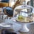 Pearl Stoneware Cake Stand