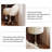 23.62"Cream-Style Compact Solid Wood Vanity Table