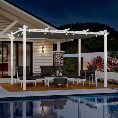 4m x 3m Aluminium Pergola