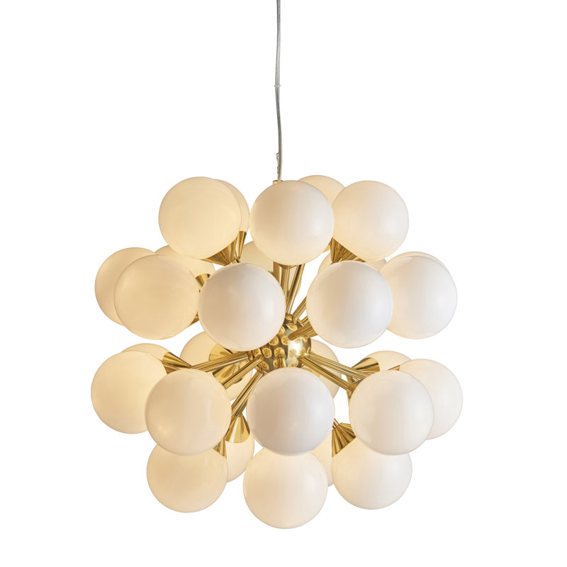 Jaxon 28 - Light Sputnik Chandelier, Gold