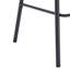 Tabouret de bar rembourré Ethan