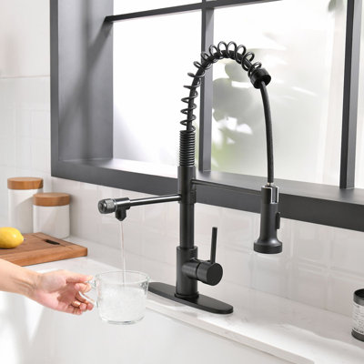 Clihome Pull Down Kitchen Faucet