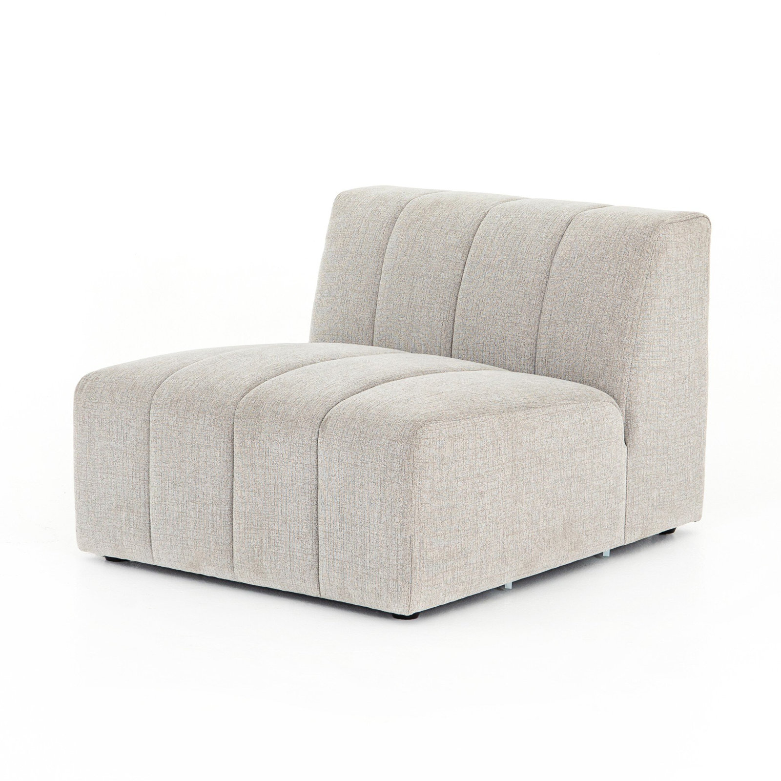 Bowry Accent Chair, Light Gray Napa Sandstone Polyester Blend