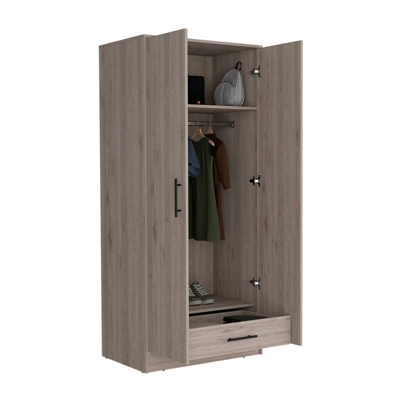 180 Armoire, pour salon, chambre à coucher, Naturel