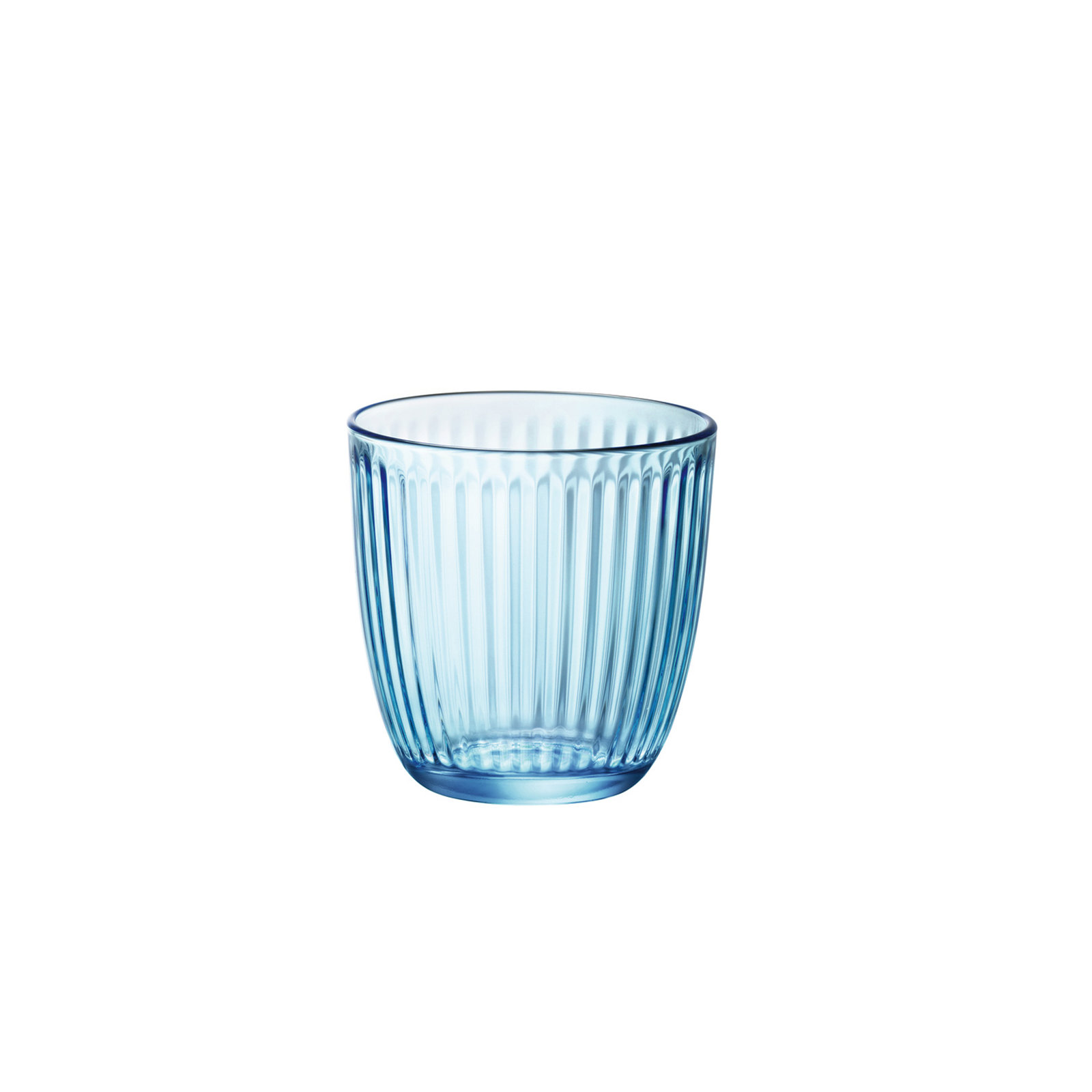 Line Water Drinking Glasses, 9.75 oz., Blue