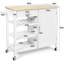 Amissa 40 cm W Kitchen Cart with-825225258