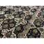 Lamani Wool Oriental Area Rug in Ivory/Black/Green