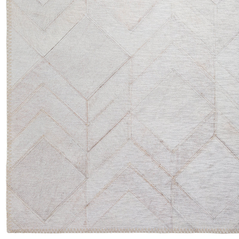 Eiriol Patchwork Indoor / Outdoor Rug, Round 8'