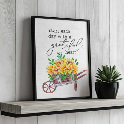 «Grateful Heart» par Art graphique à lettres et doublé