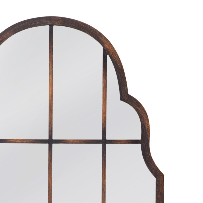 Francisco Wood Flat Floor Mirror