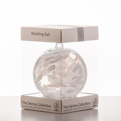 Wedding Gift Friendship Ball - White