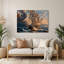 Art mural nautique classique gris nautique-1082586600