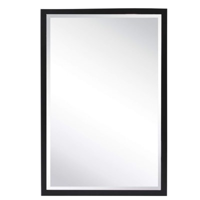 Haddison Recessed Framed Medicine Cabinet with Mirror and Adjustable Shelves