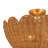 2-Light Rattan Shell-Shape Semi-Flush Mount-1706434854