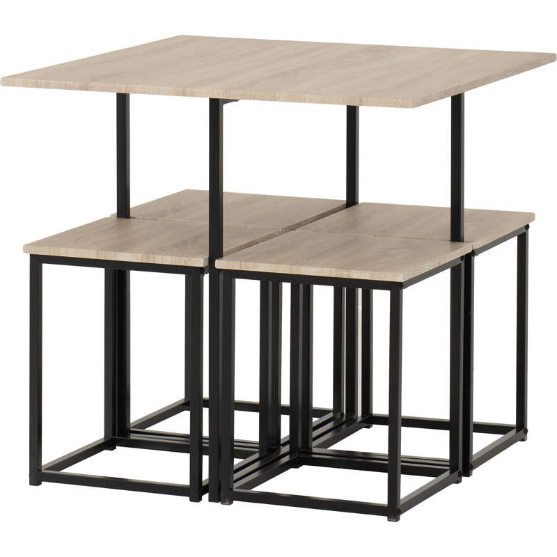 Naazish 4 - Person Dining Set, Oak