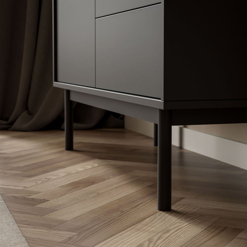 104cm Sideboard, Black