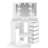 Greyden Tri-Fold Vanity Set with 5 Rotating Drawers and Outlets-1954377948