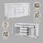 Commode à finition blanche