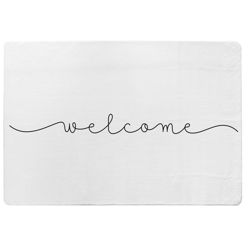 J'Ziah Abstract Shag Area Rug, Rectangle 160 x 230cm