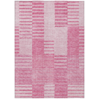 Granier Washable Striped Indoor / Outdoor Rug