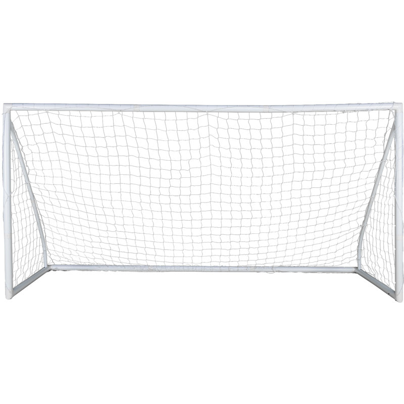 Soccer en plastique avec étui de transport VEVOR, Blanc, H 72 po x l 144 po x P 48 po