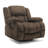 Kinue 41.3" W Swivel Upholstered Recliner with Massage and Heat-1194941069