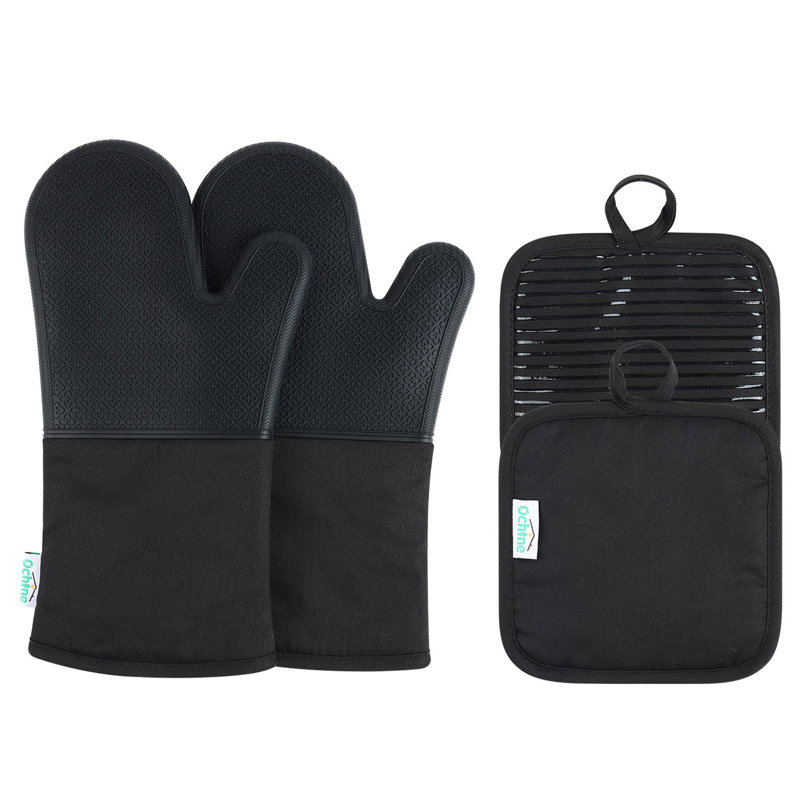 Ensemble de maniques et de maniques Grand Servico, Noir