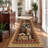 Cabin Brown Bear Non-slip Washable Area Rug-1638031335