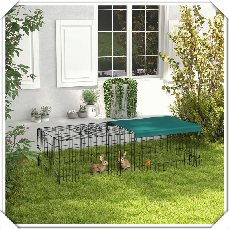 Clôture de cour intérieure pour petits animaux