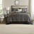 Elegant Queen Bedding Sets, Cotton Comfort Jacquard Design For Home