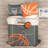  Basketball Game Reversible Oversized Comforter Charcoal-16771905-8510905
