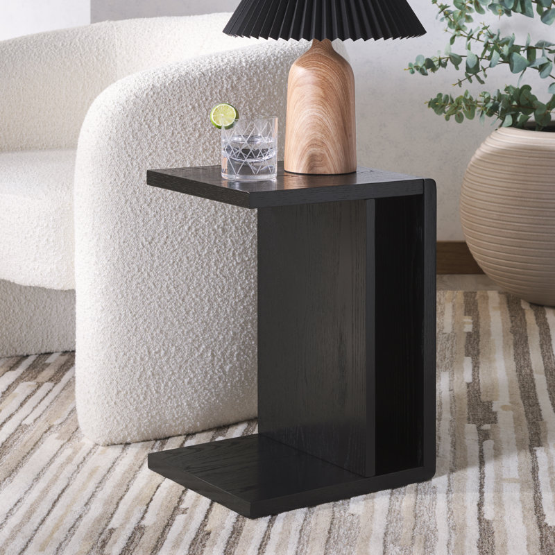 Table de bout Sandersville, Noir