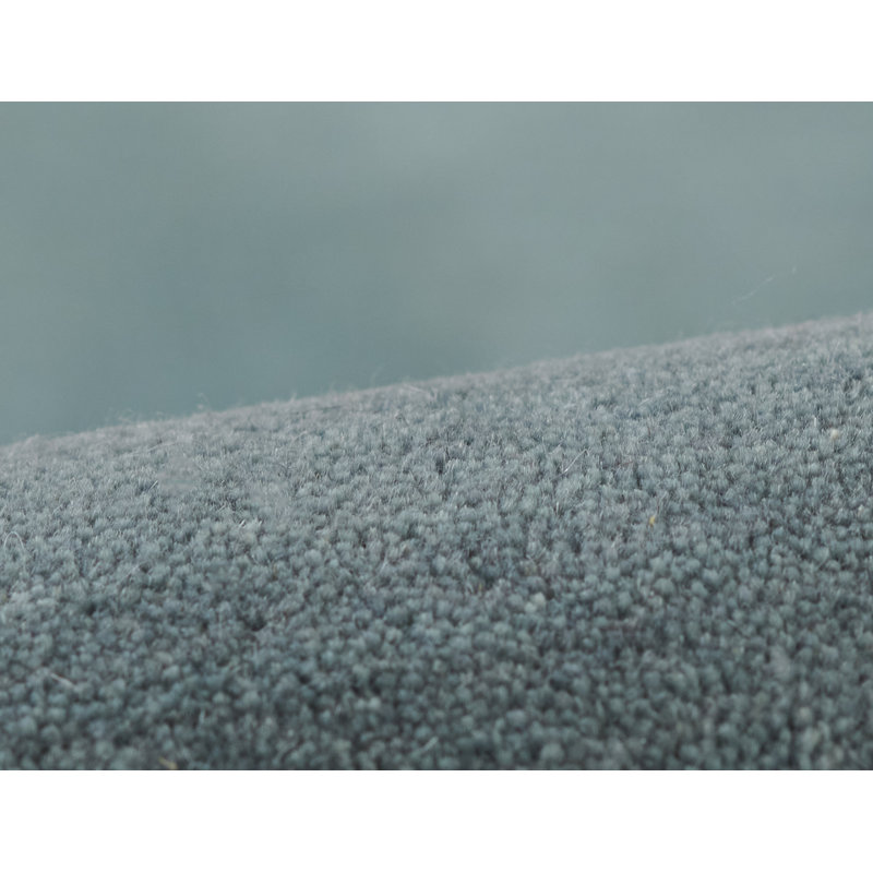 Momeni Hand Loomed Wool Ombre Area Rug in Blue, Rectangle 5' x 8'