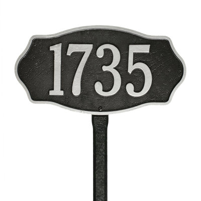 1-Line Lawn Address Sign
