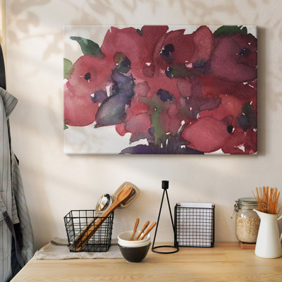Floral Pretty I-Gallery Wrapped Canvas