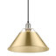 Luminaire suspendu conique à 1 lumière Weatherford-663876211-660949722-660949724