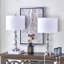 Lampe de table moderne en cristal 25,5 po Morkus-1844222570