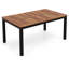Kristain Rectangular 6 - Person 59'' L Outdoor Restaurant Dining Set
