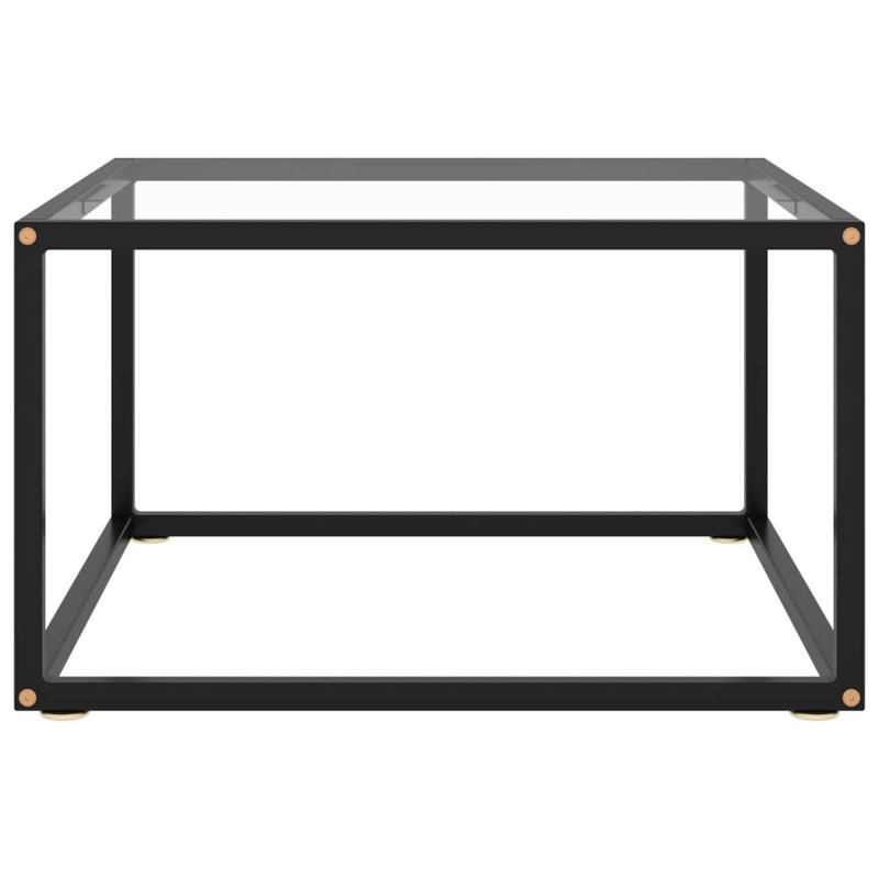 Adhvaith Frame Coffee Table, Clear, 35cm H x 60cm W x 60cm D