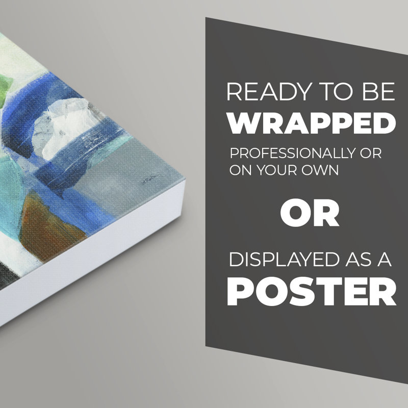 Passage vert - impression sur toile seulement - non encadrée, H 60 po x l 40 po