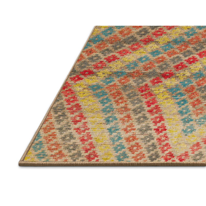 Tapis abstrait moderne 5239, Rectangle de 2 pi x 3 pi