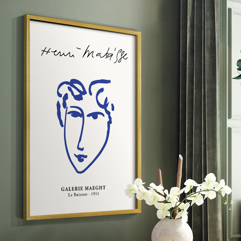 Matisse CVII Framed Print - Solid Wood