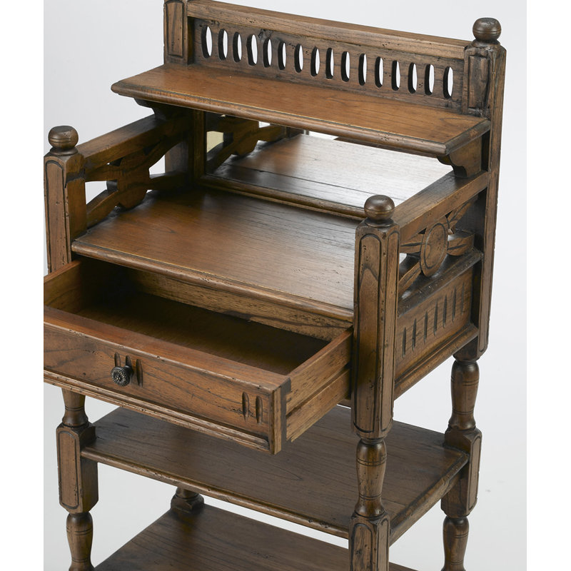 Rockcrest 1-Drawer Chest, Walnut