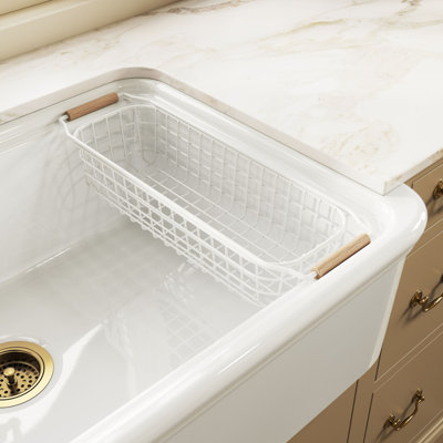 Audrinewire Sink Basket For Audrine Farmhouse Kitchen Sink